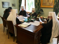 Митрополит Владимир принял участие в заседание комиссии Межсоборного присутствия по вопросам церковного управления
