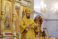 В канун Недели 23-й по Пятидесятнице правящий архиерей совершил всенощное бдение